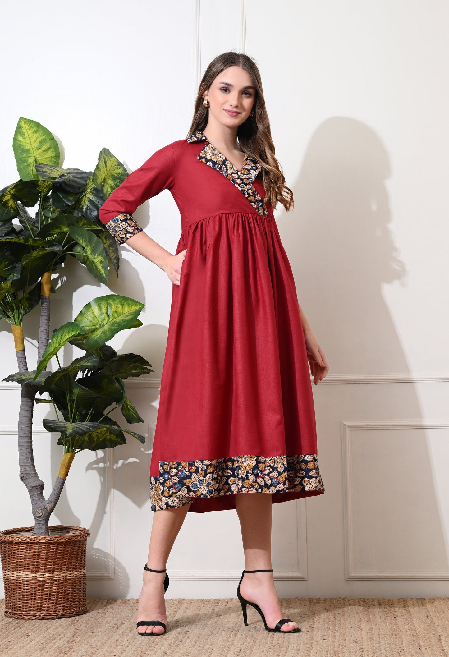 Kalamkari Craft Dress