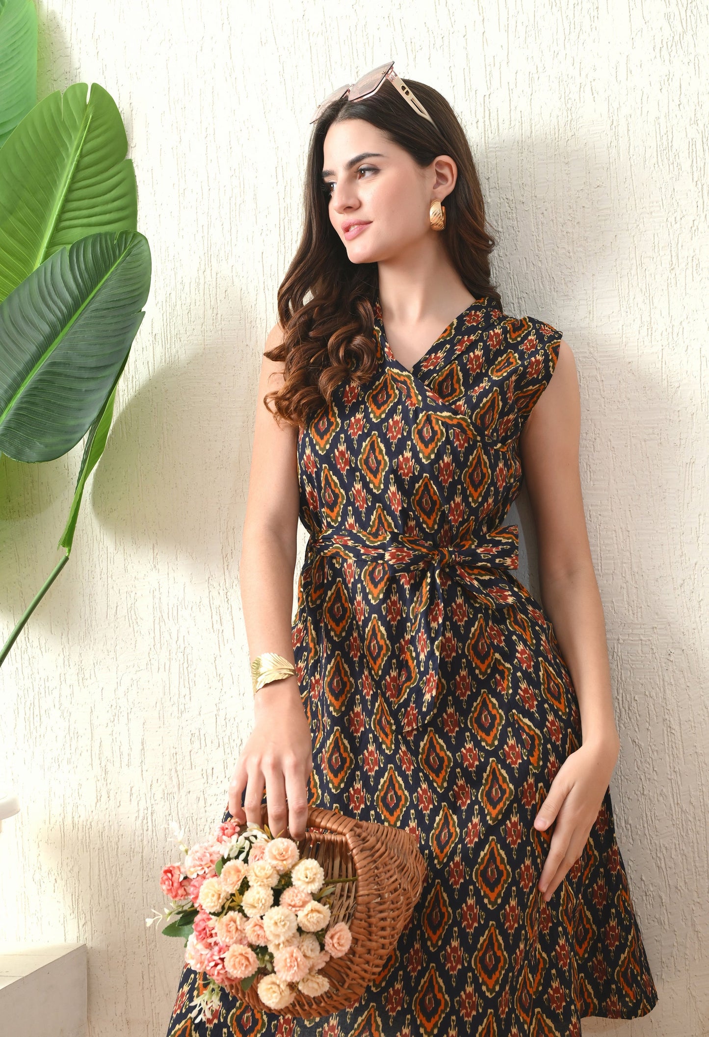 Ikat Shift Dress