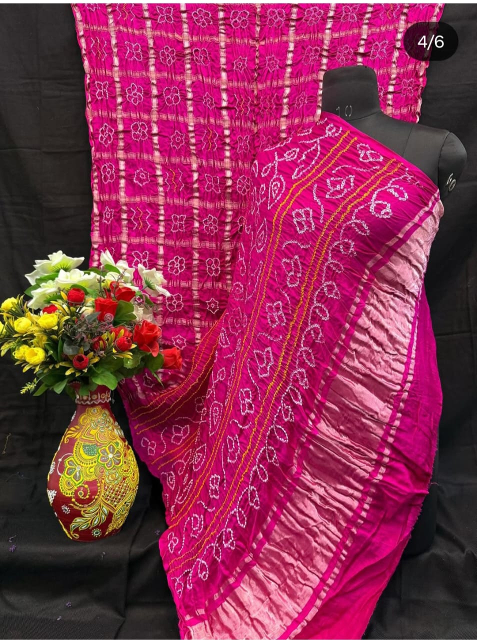 Gadhchola sarees on pure Gajji Silk