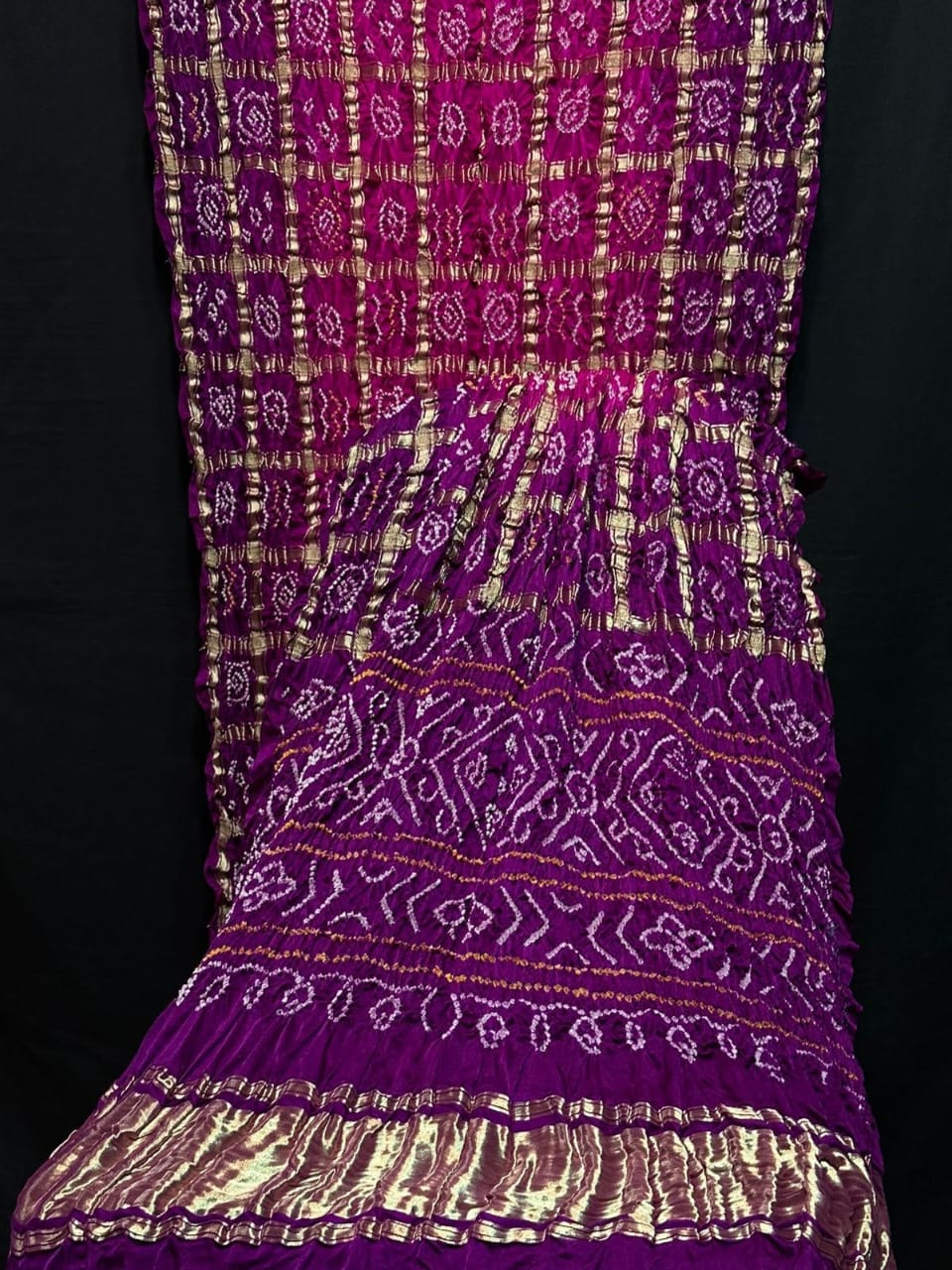 Gadhchola sarees on pure Gajji Silk