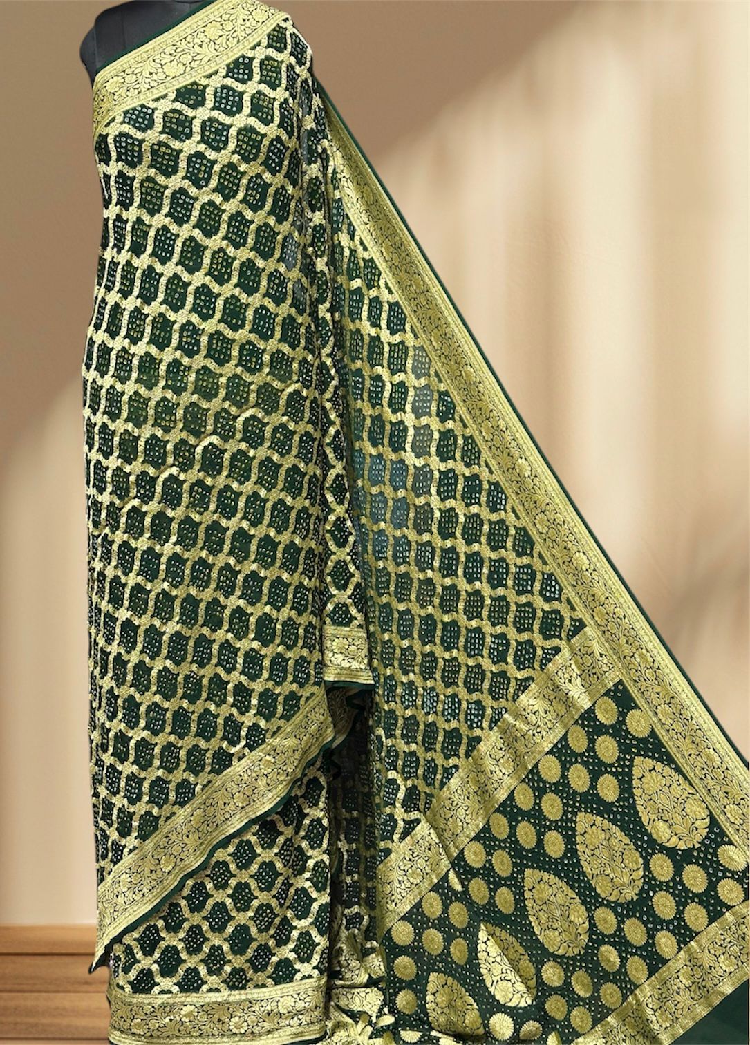 Pure Georgette Sarees by Jaipur hutz