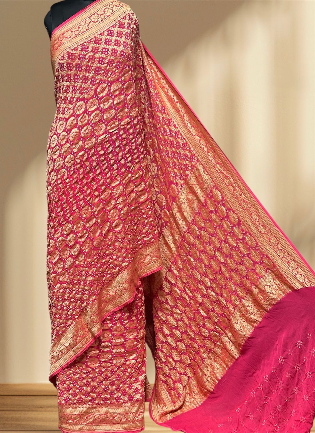 Pure Georgette Sarees by Jaipur hutz