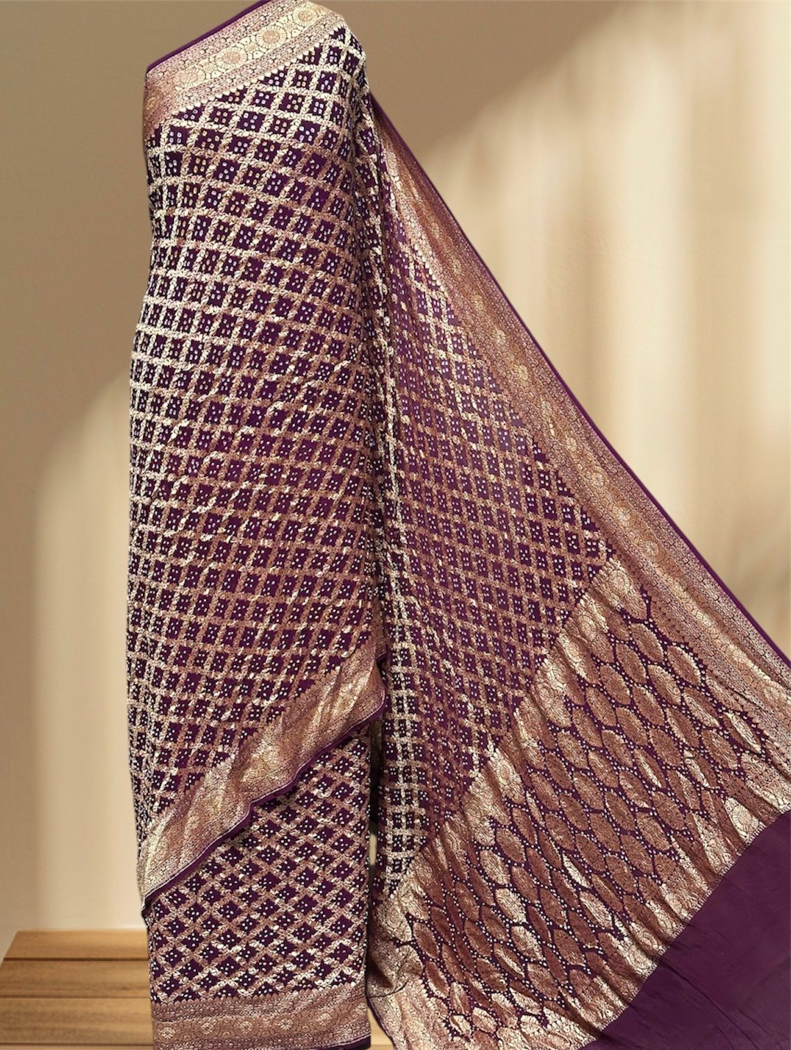 Pure Georgette Sarees by Jaipur hutz