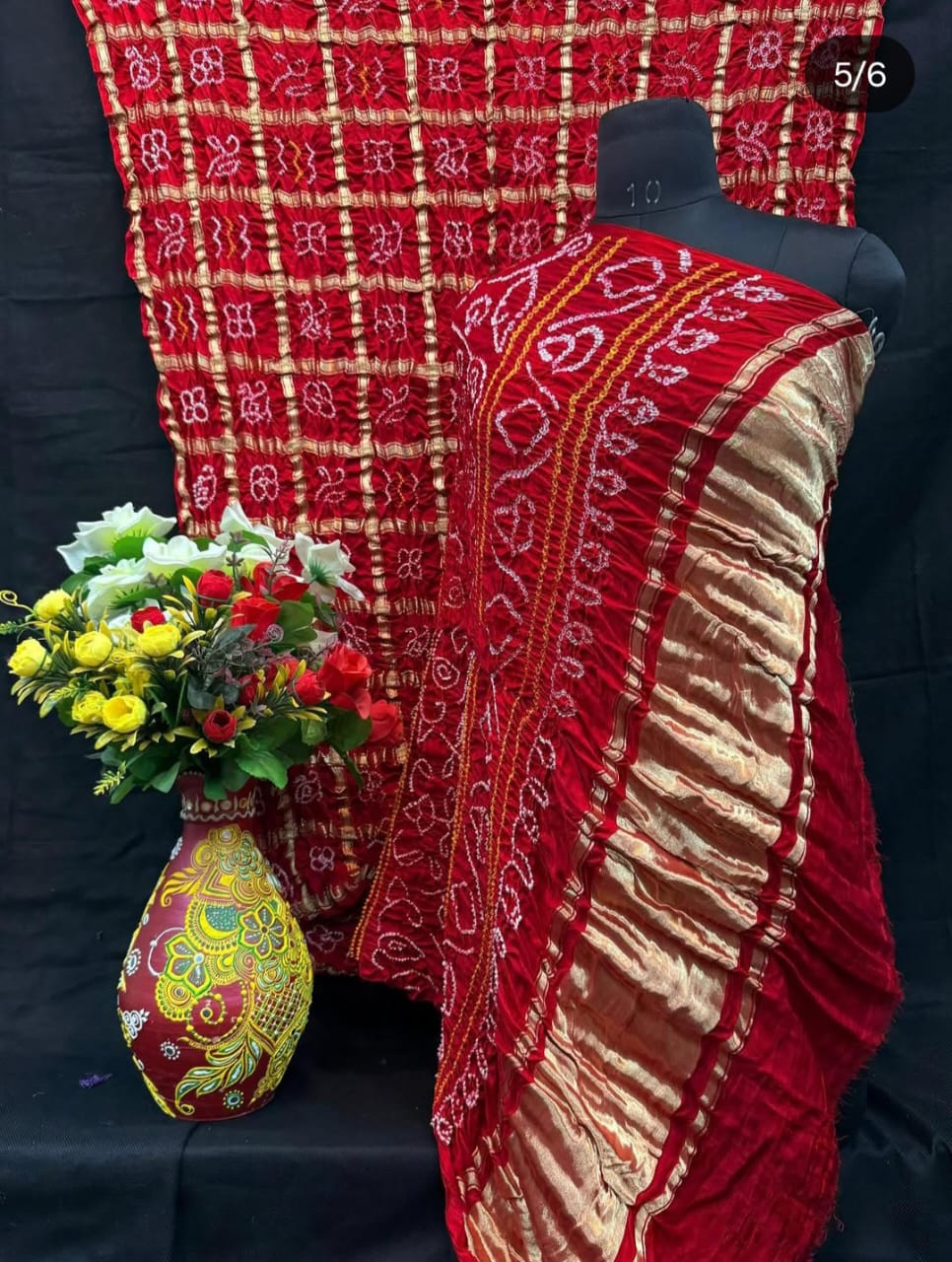 Gajji Silk Gadhchola Sarees