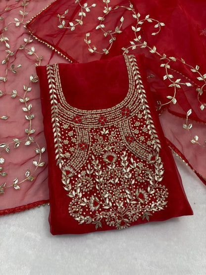 3 Piece Execusite Organza Suit in two colors