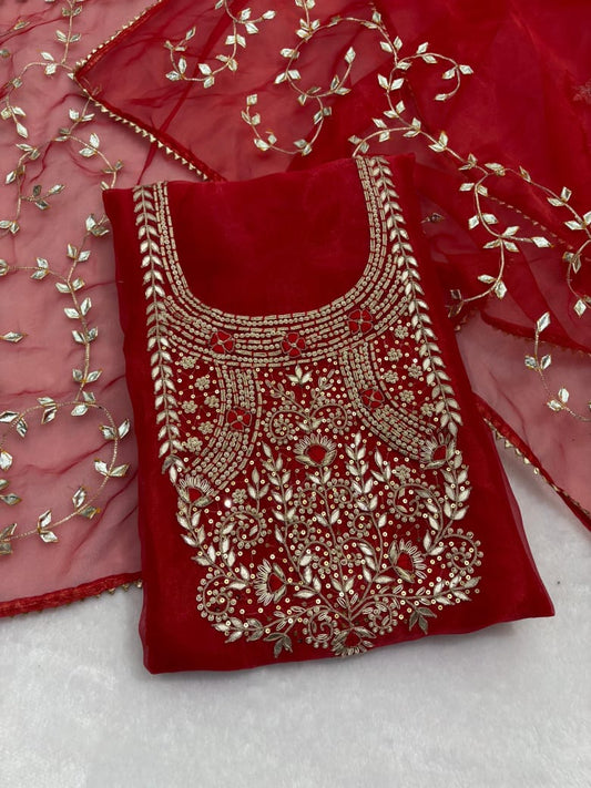 3 Piece Execusite Organza Suit in two colors