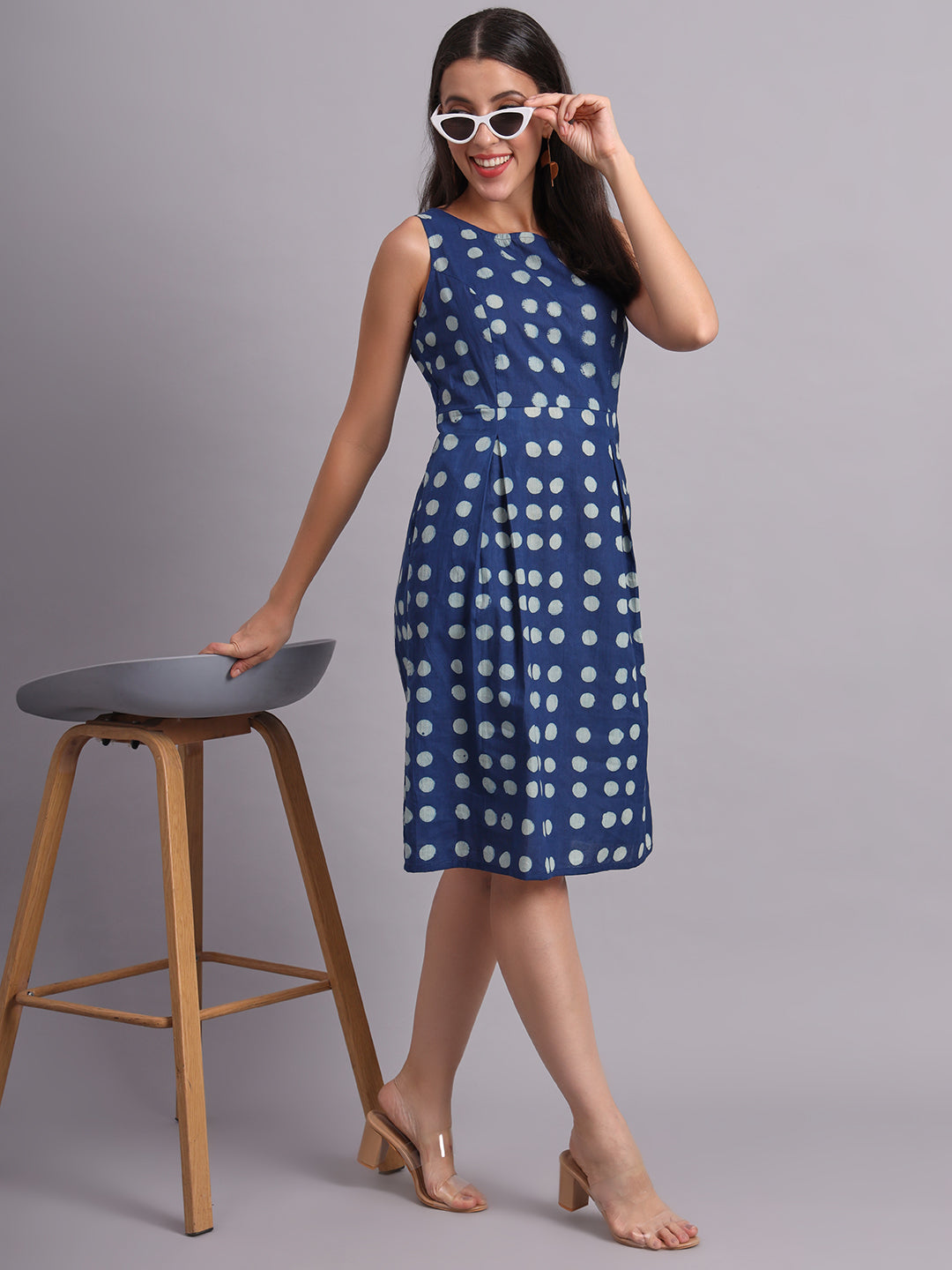 Indigo Pokla Shift Dress
