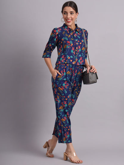 Short Shirt Style Co-Ord Set