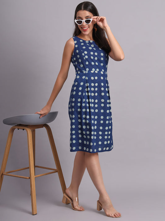 Indigo Pokla Shift Dress
