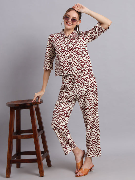 Mulburry Boyfriend Co-ord set