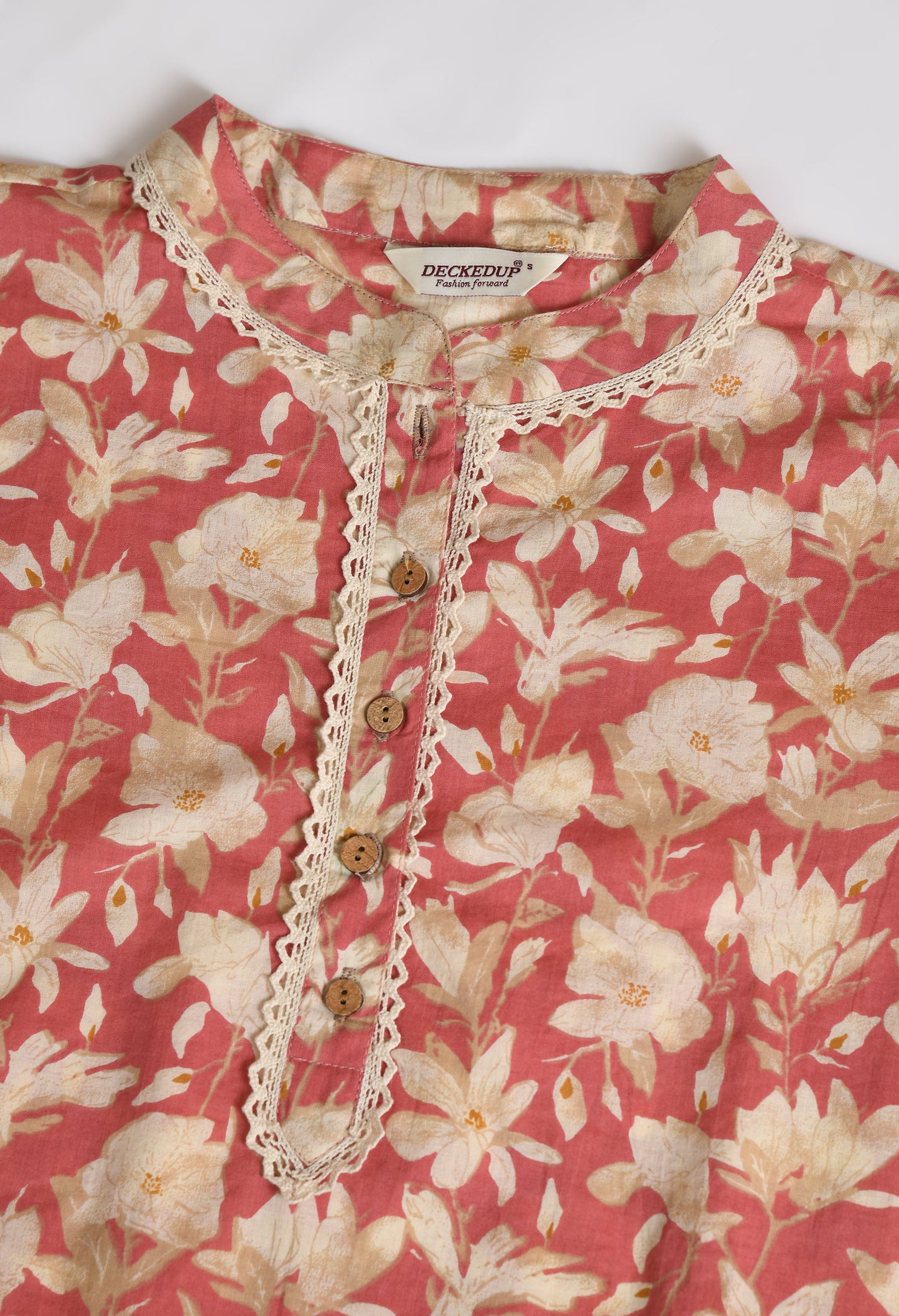 Preety Peach Summer Cotton Tunic