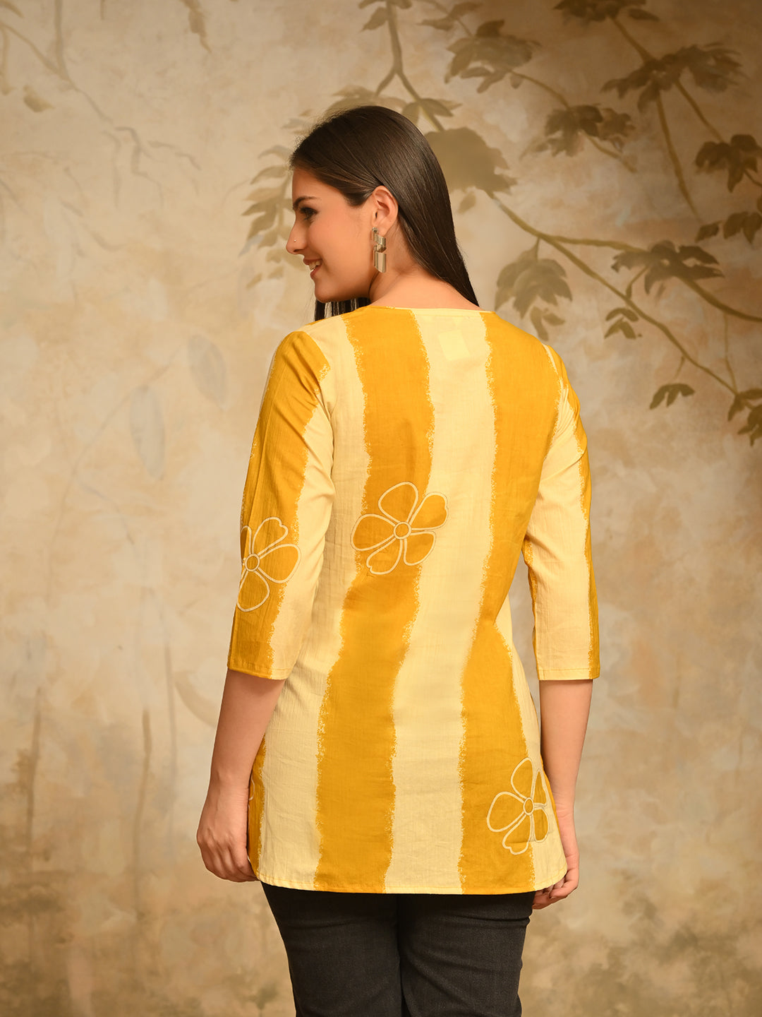 Yellow Flower Tunic