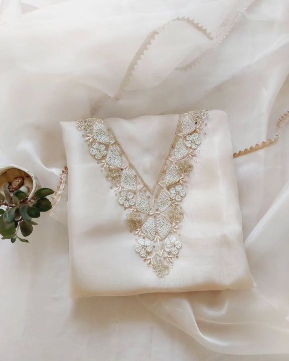 3 Piece simple&Elegant Organza Suit