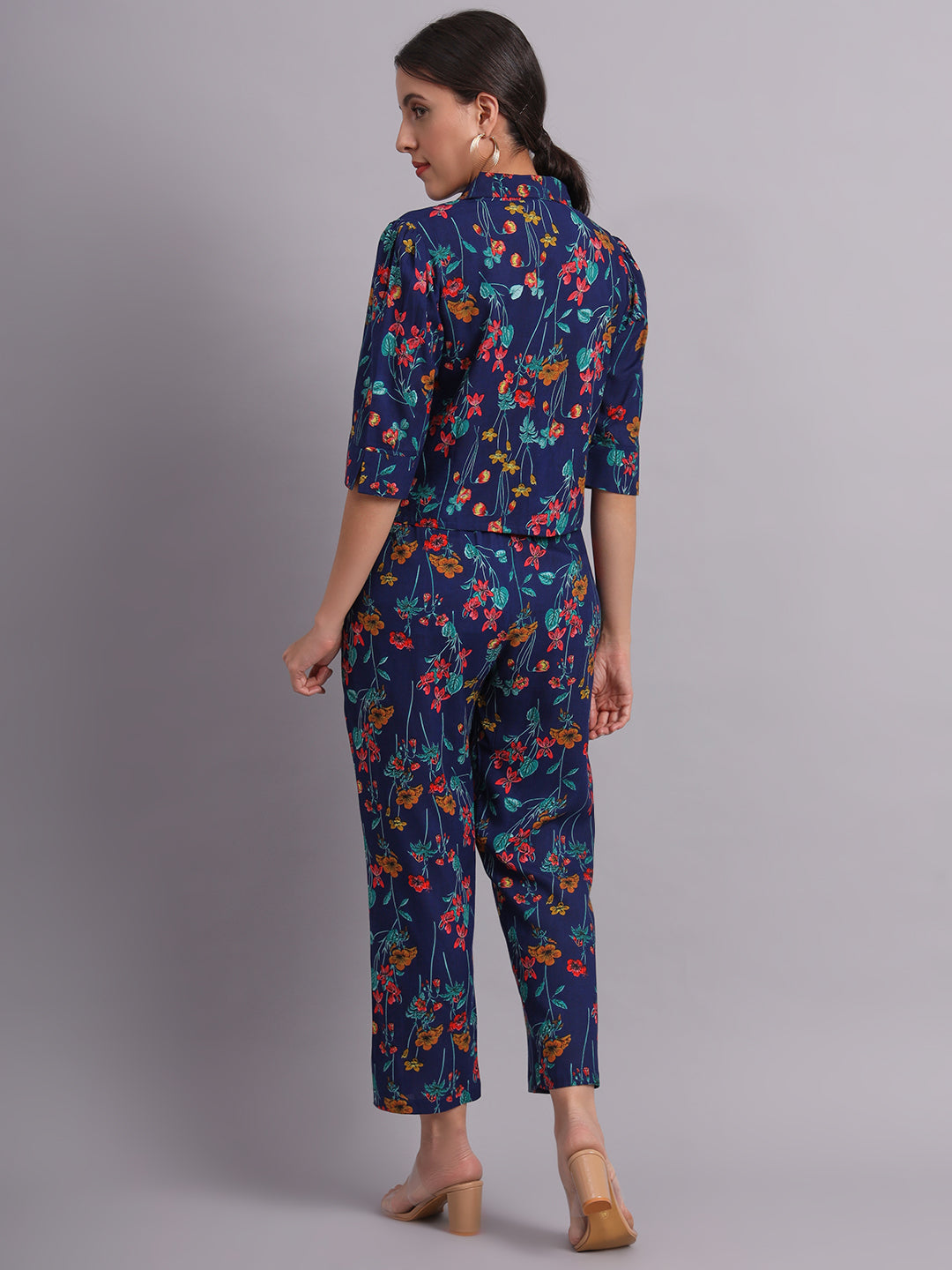 Short Shirt Style Co-Ord Set