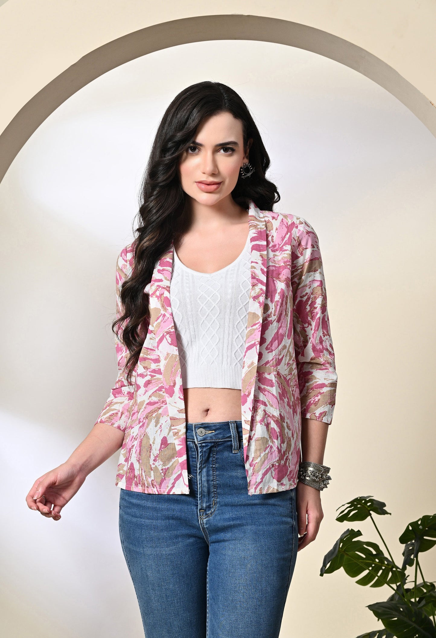 Loving Lavender Open Shrug