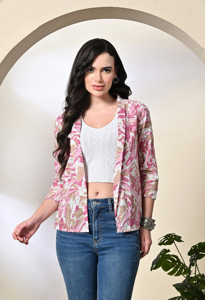 Loving Lavender Open Shrug