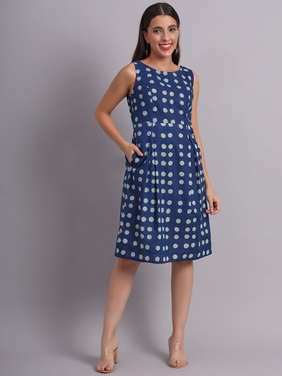 Indigo Pokla Shift Dress