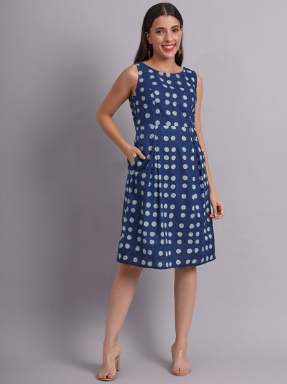 Indigo Pokla Shift Dress