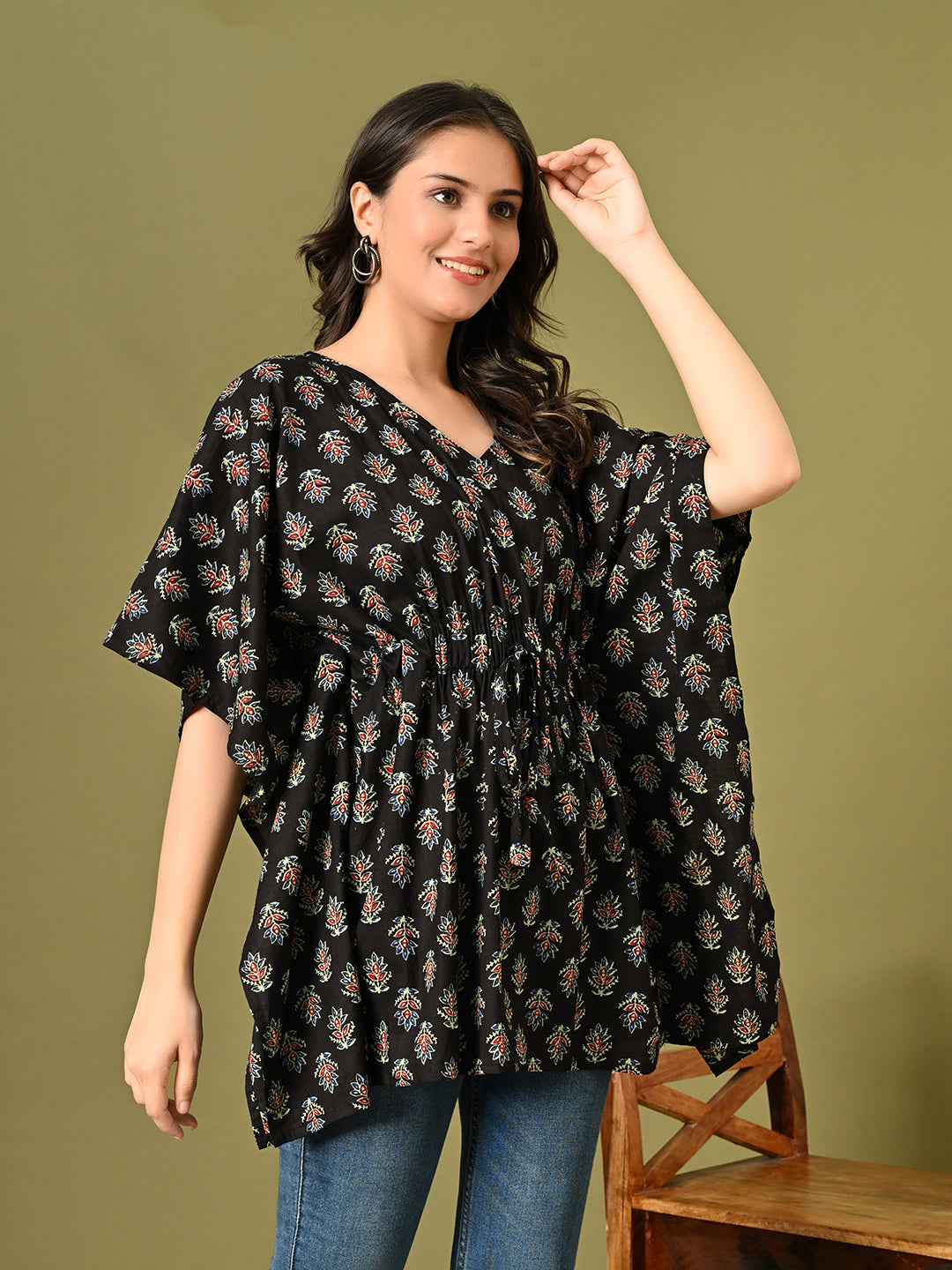 Ajrak Elegence Tunic