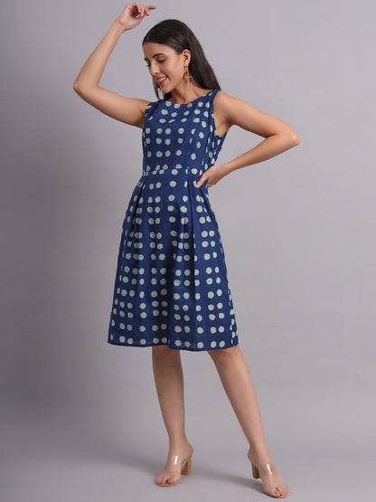 Indigo Pokla Shift Dress