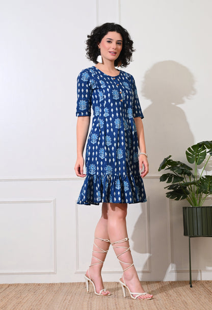 Indigo Rush Dress