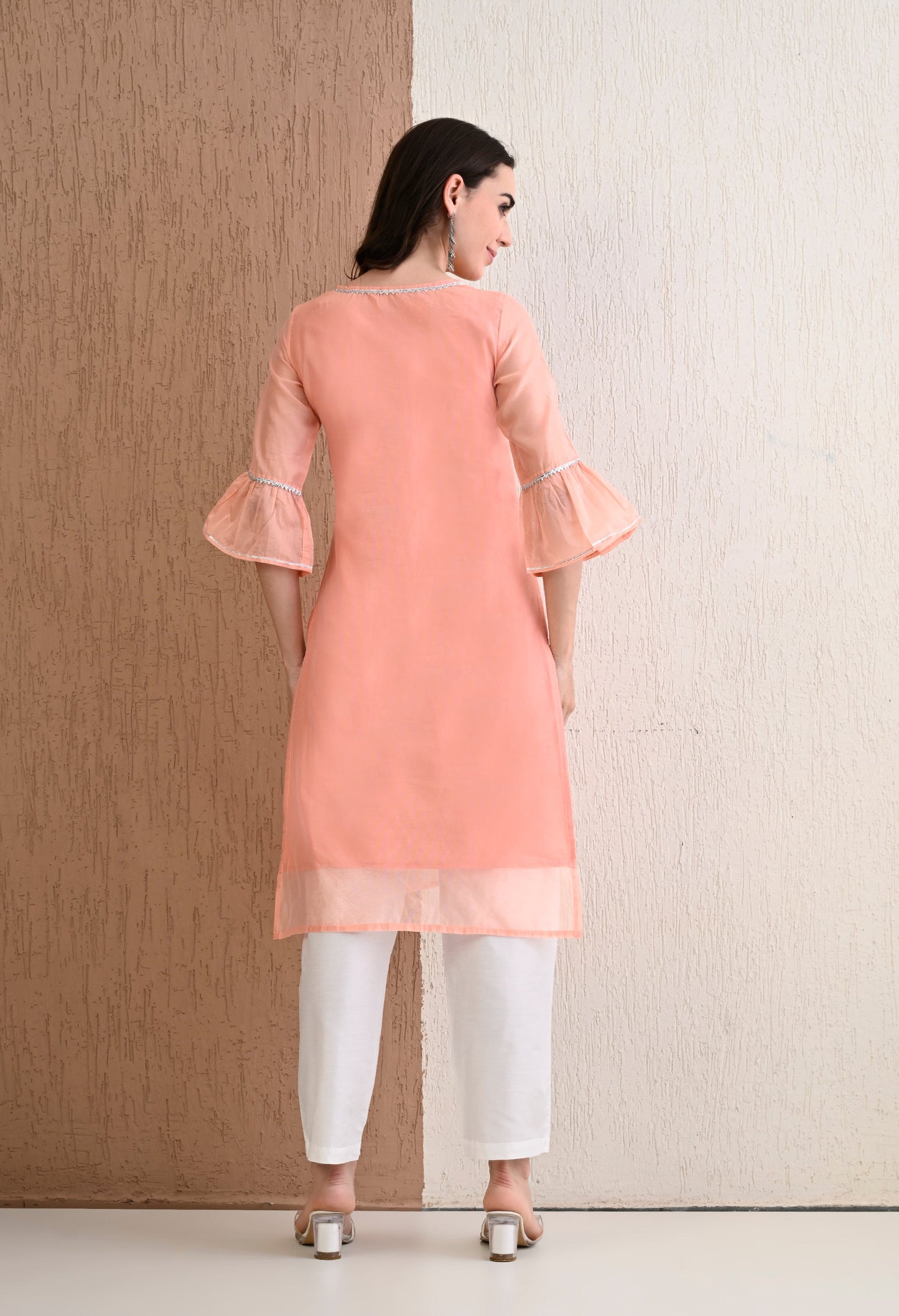 Oyster Kurta Pant Set