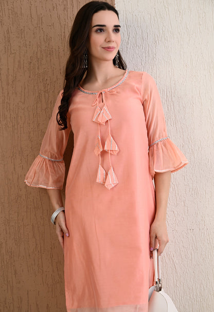 Oyster Kurta Pant Set