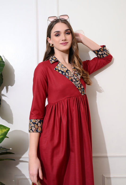 Kalamkari Craft Dress