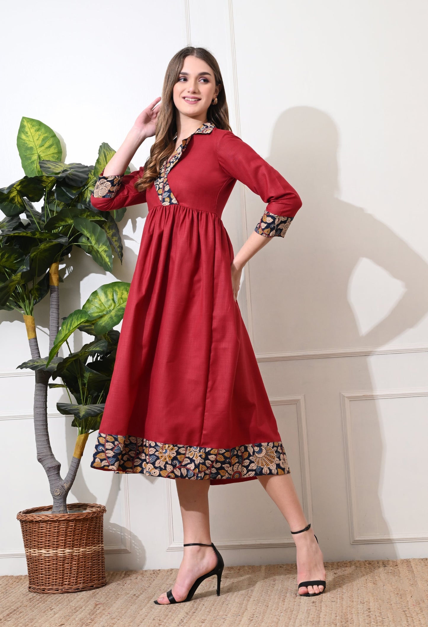 Kalamkari Craft Dress