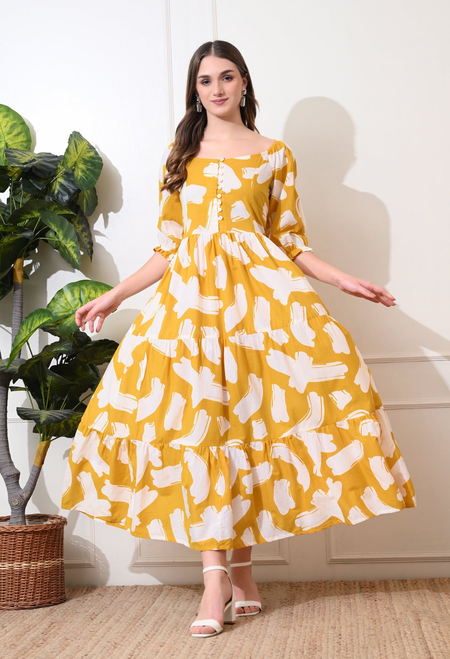 Honey Yellow Dress