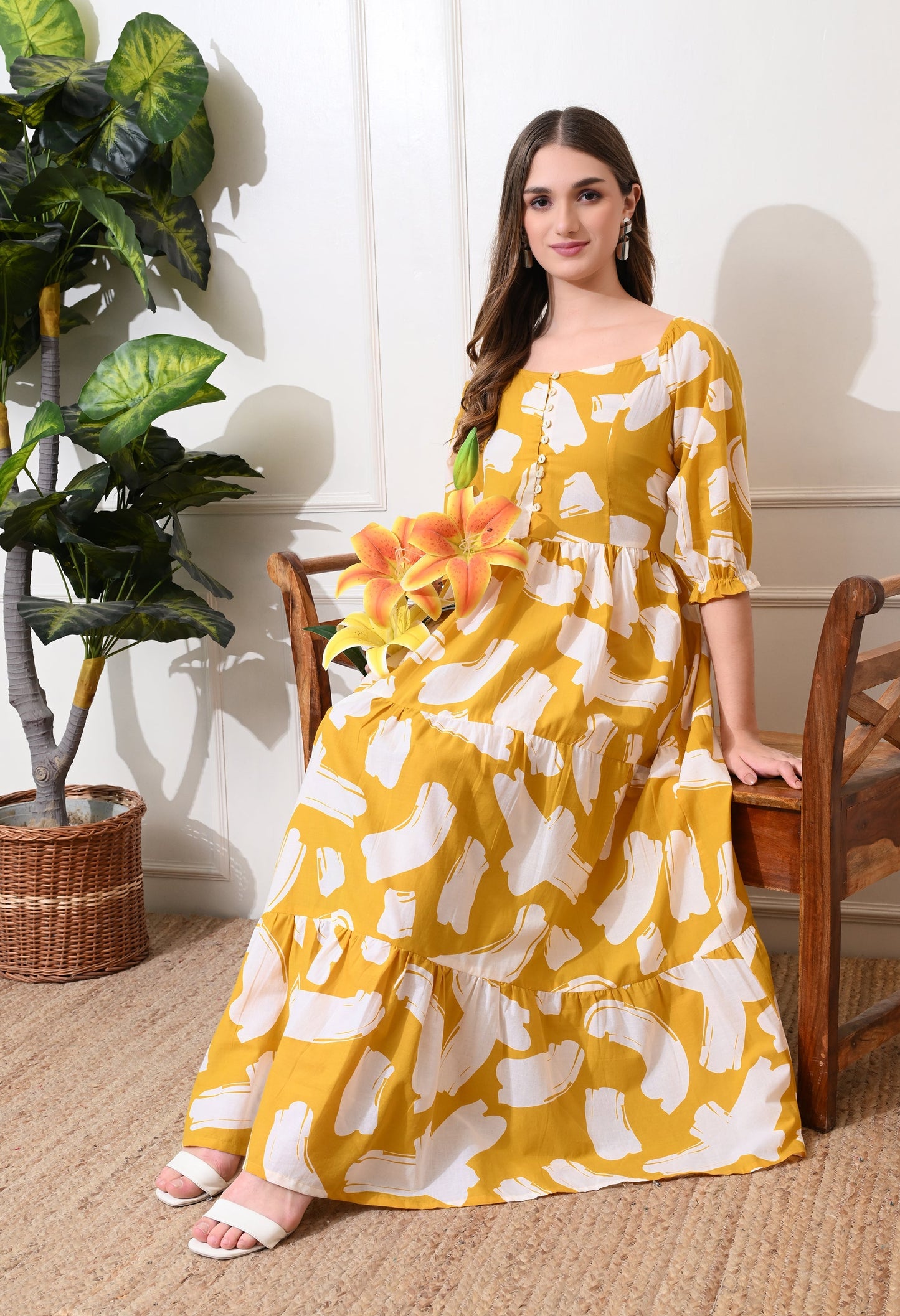 Honey Yellow Dress