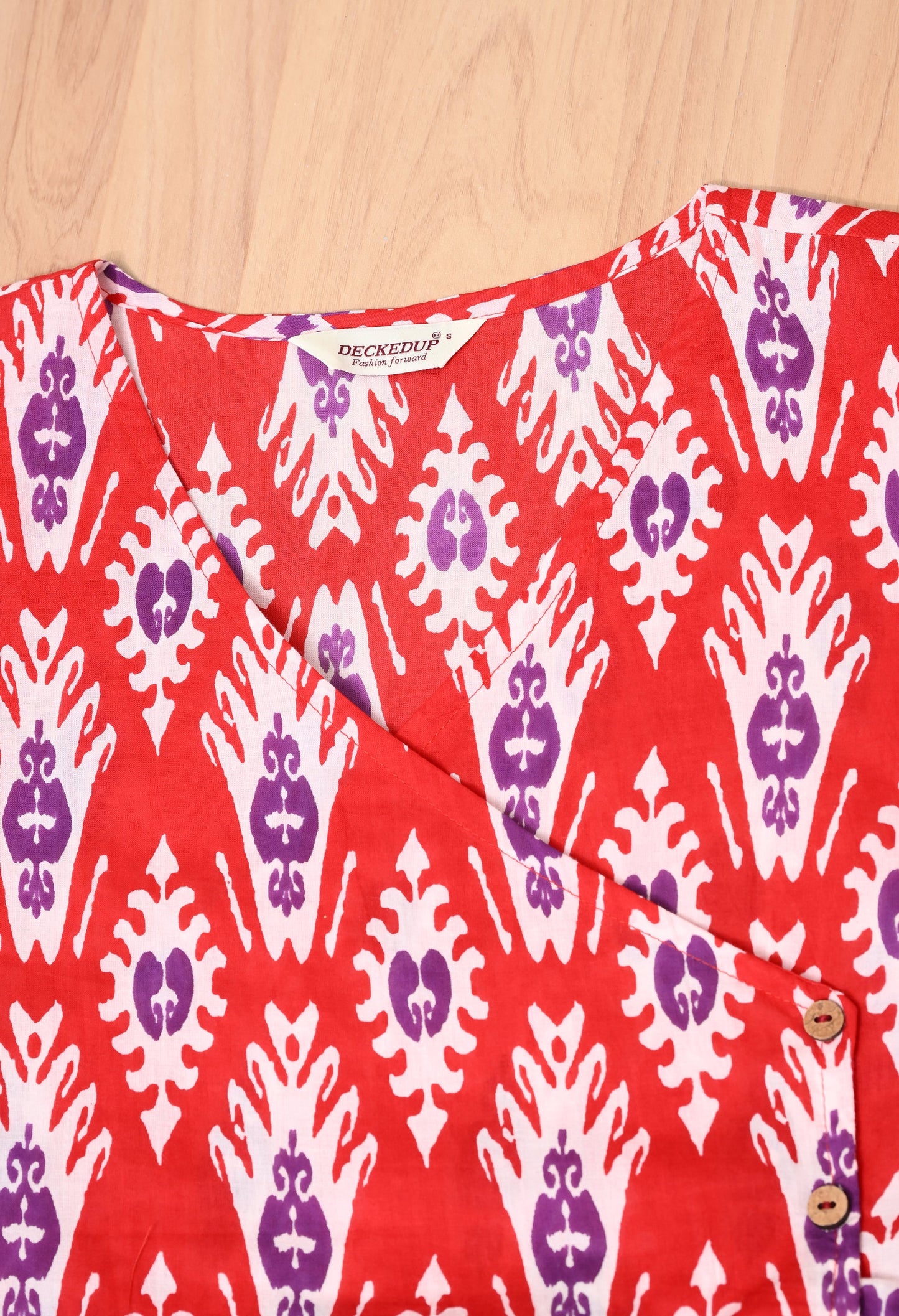 Red Wine Empire Dress