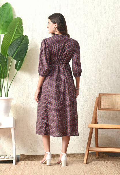 Purple Comfort Dress