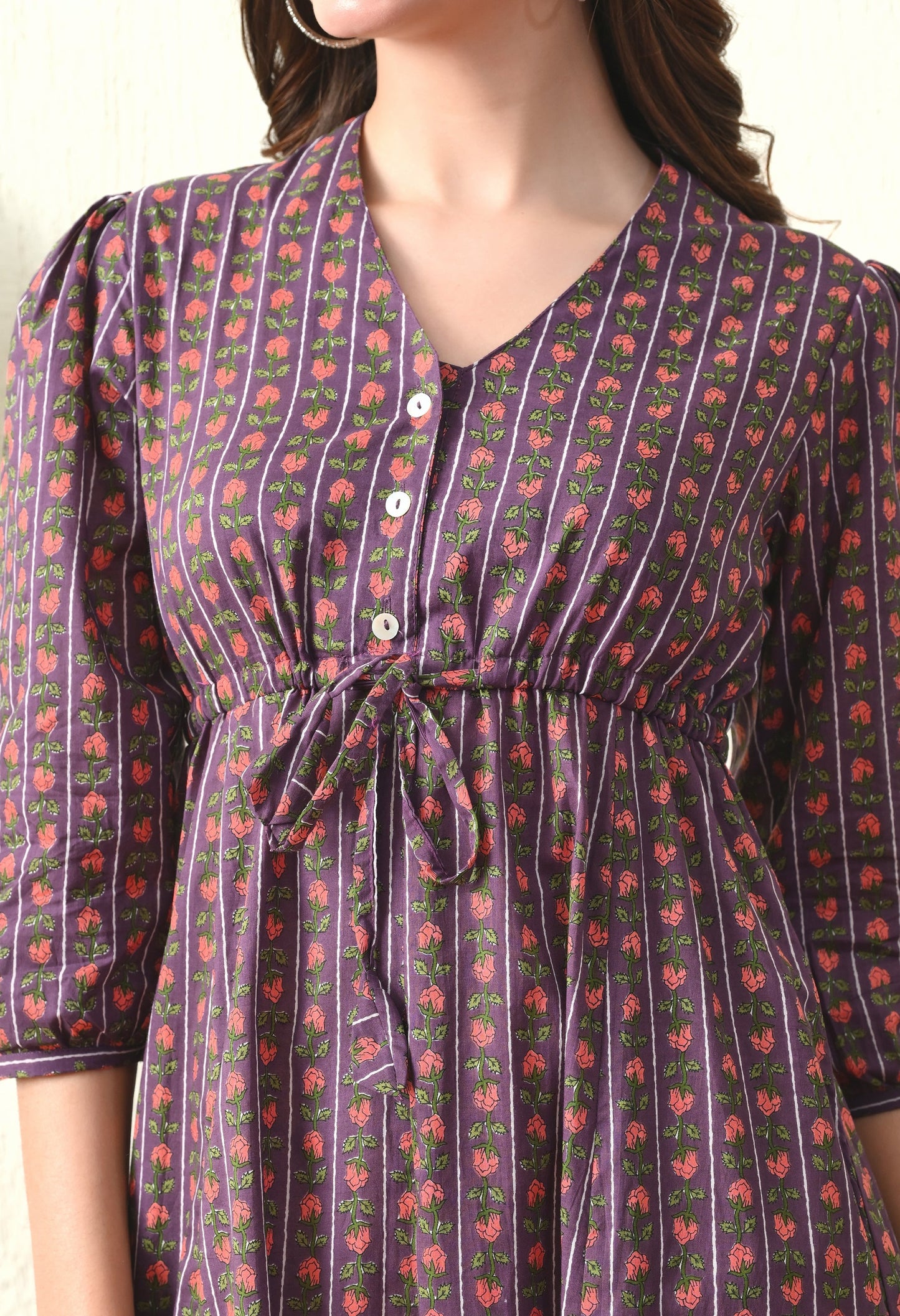 Purple Comfort Dress