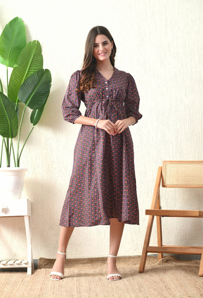 Purple Comfort Dress