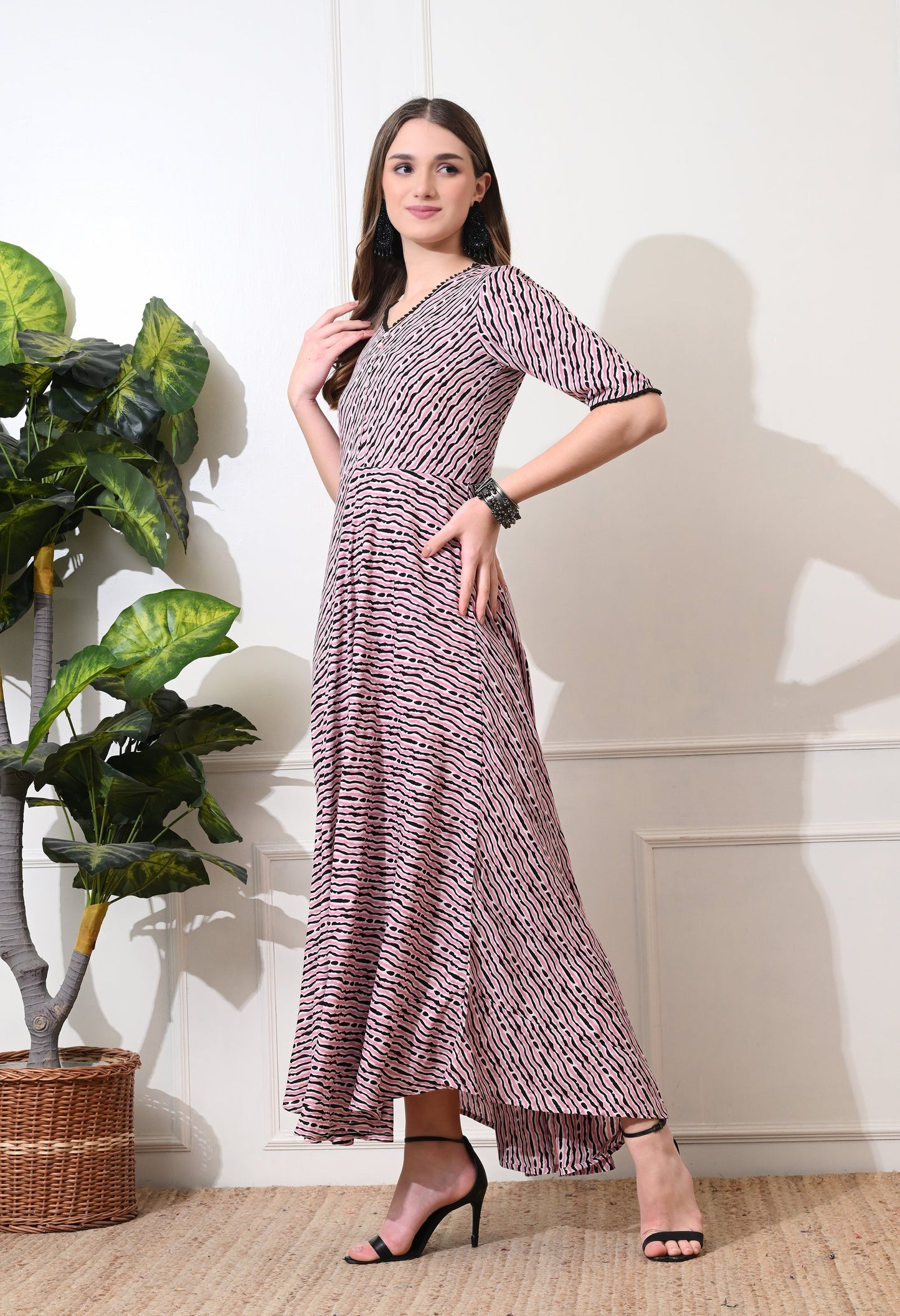 Rosewood Flair Dress