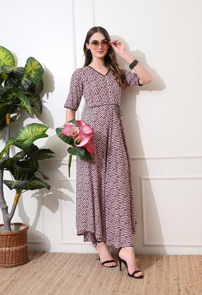 Rosewood Flair Dress