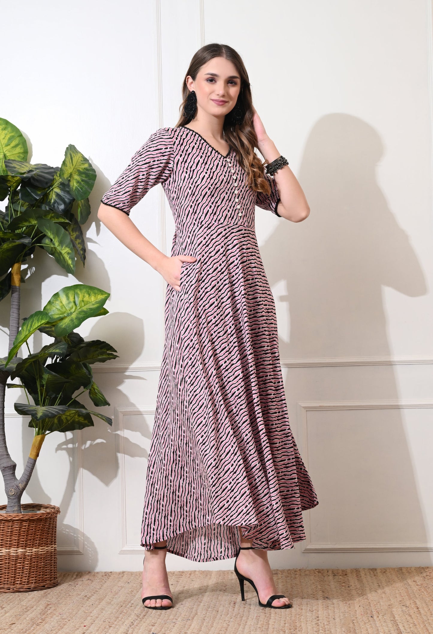 Rosewood Flair Dress