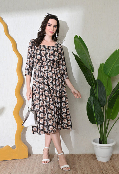 Roasted Coffee Dress