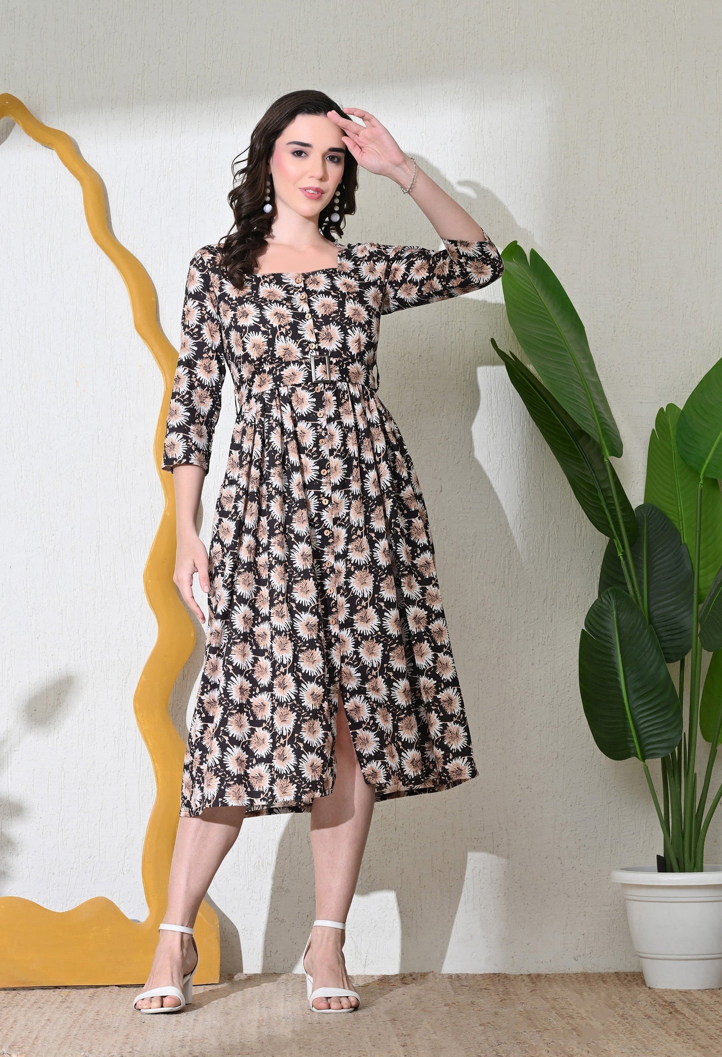 Roasted Coffee Dress