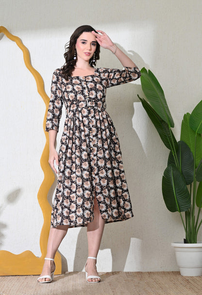 Roasted Coffee Dress