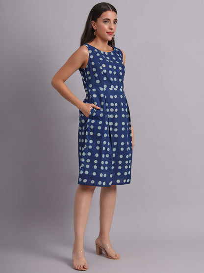 Indigo Pokla Shift Dress