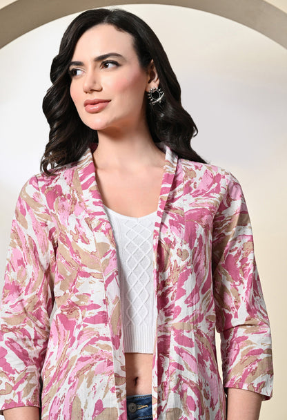 Loving Lavender Open Shrug