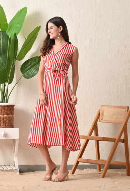Candy Wrap Dress