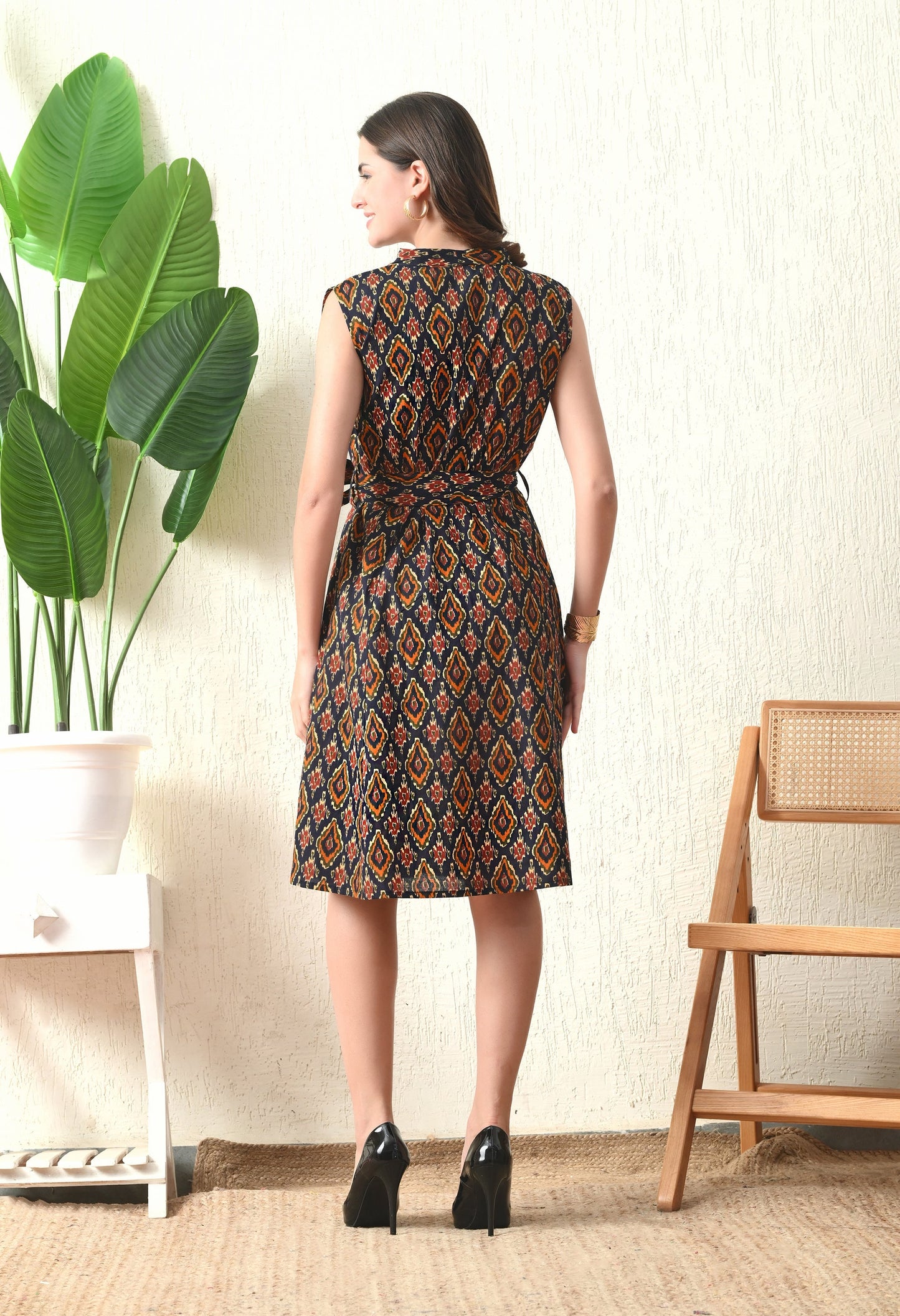 Ikat Shift Dress