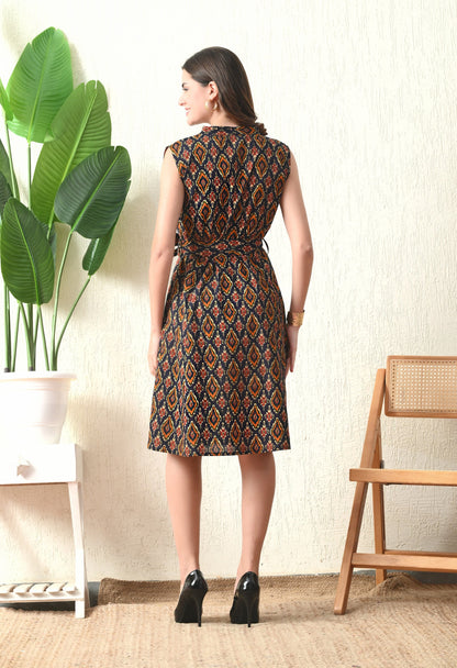 Ikat Shift Dress
