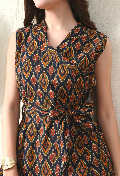 Ikat Shift Dress