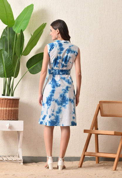 Tie-die Shift Dress