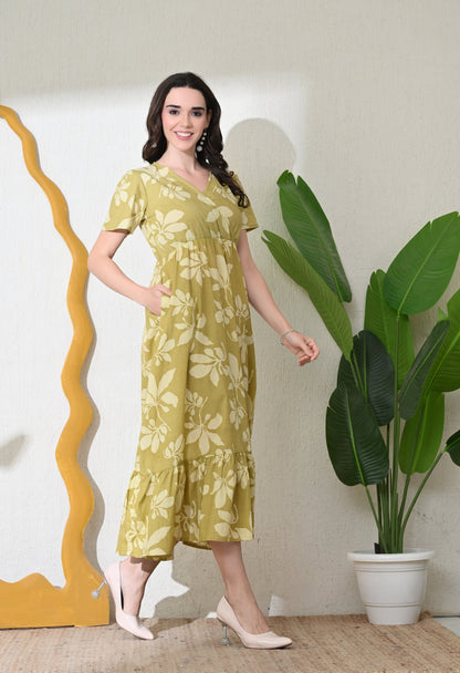 Suhana Sage Dress