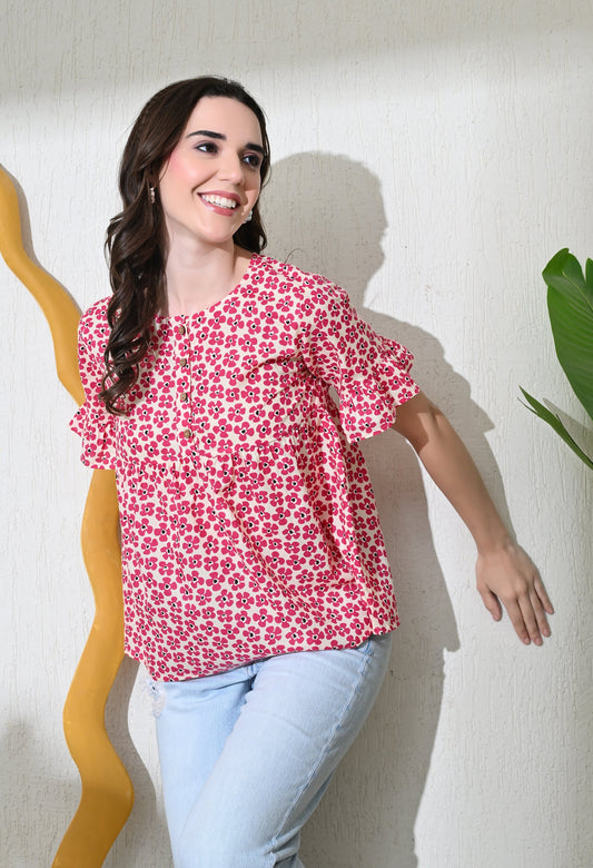 Malti Flower Top